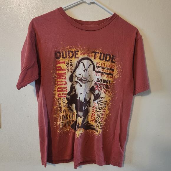 Disney Store Grumpy T-shirt size small - Picture 1 of 4